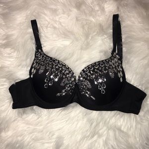 Rhinestone bra